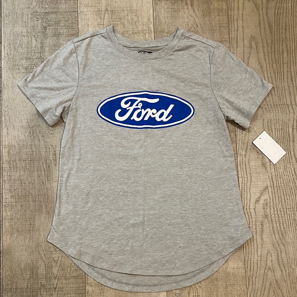 Gray Ford Logo T-Shirt